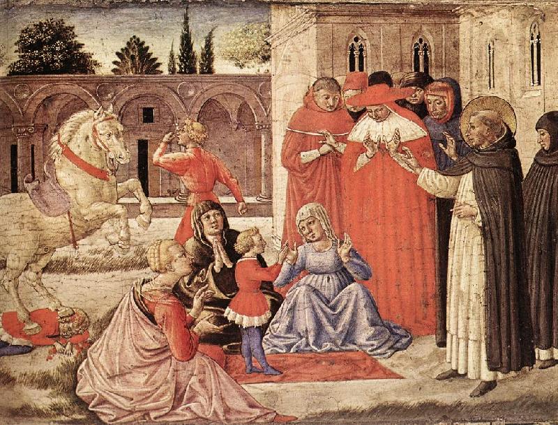 GOZZOLI, Benozzo St Dominic Reuscitates Napoleone Orsini g